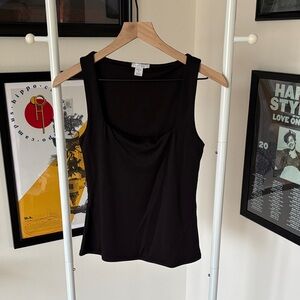 Amisu Stretch Square Neck Tank